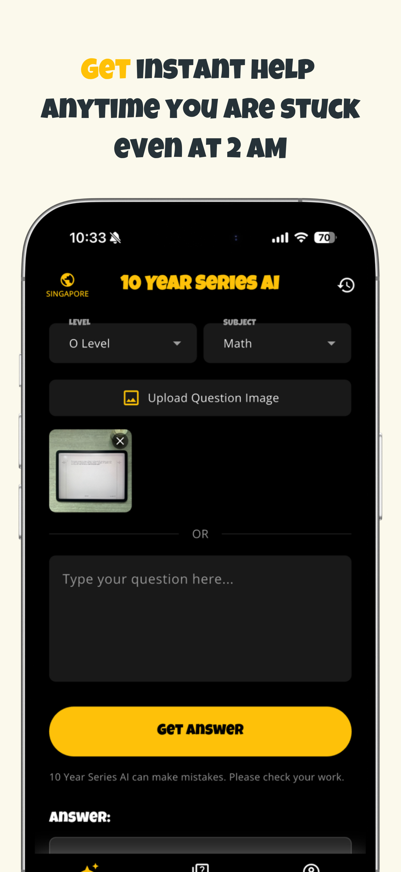 Ask a question